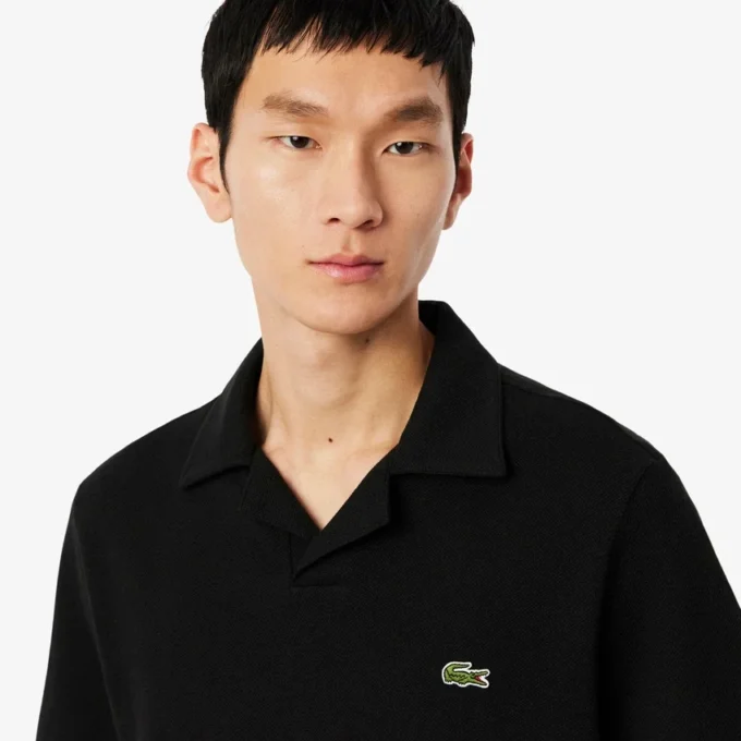 Classic Fit Cotton-Linen Polo