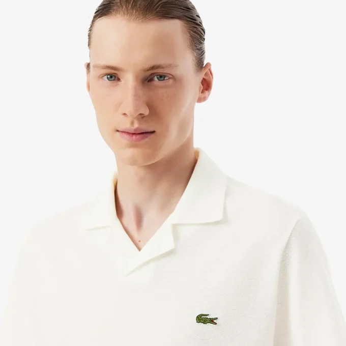 Classic Fit Cotton-Linen Polo