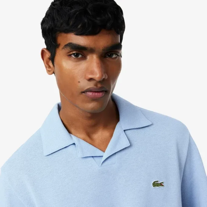 Classic Fit Cotton-Linen Polo