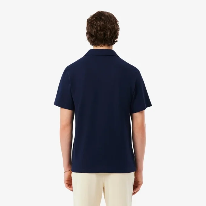 Classic Fit Cotton-Linen Polo