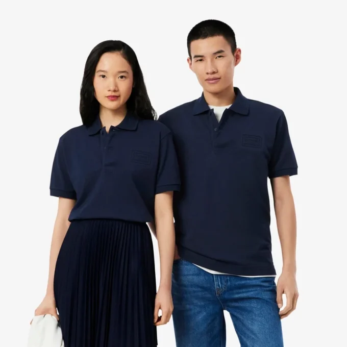 Classic Fit Embossed Branding Polo