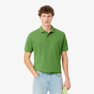 Classic Fit Embroidery Detail Petit Piqua Polo