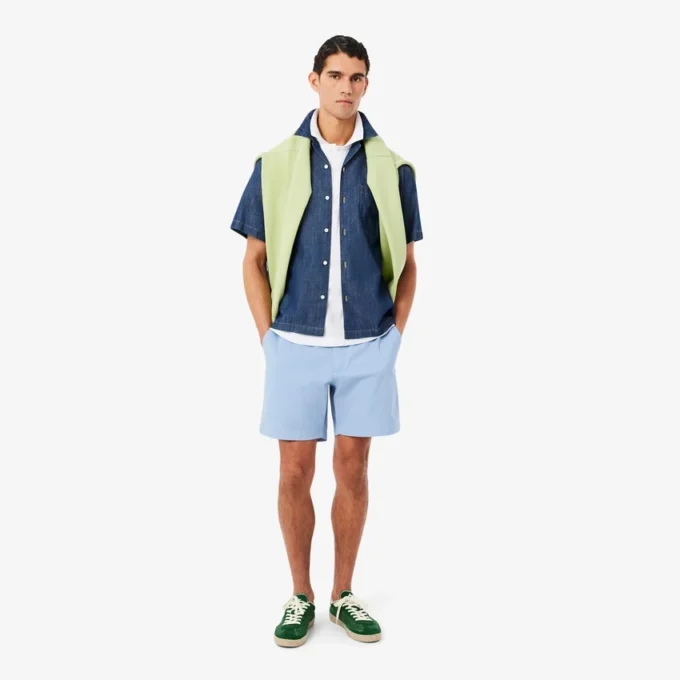 Classic Fit Embroidery Detail Petit Piqua Polo
