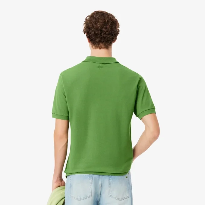 Classic Fit Embroidery Detail Petit Piqua Polo