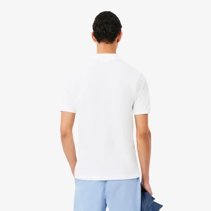 Classic Fit Embroidery Detail Petit Piqua Polo