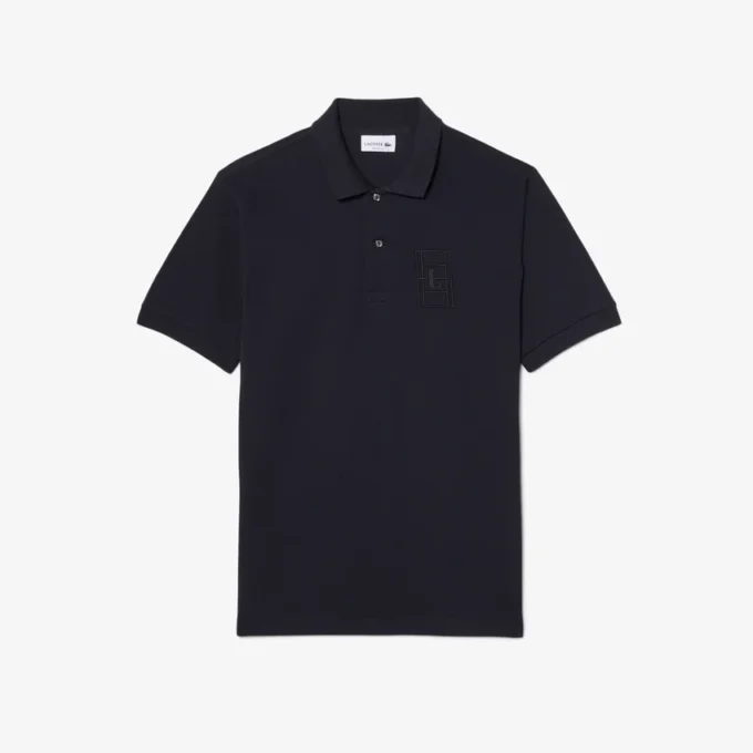 Classic Fit Embroidery Detail Petit Piqua Polo