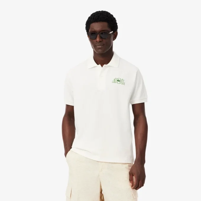 Classic Fit Graphic Branding Polo