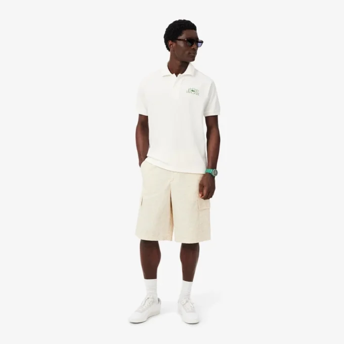 Classic Fit Graphic Branding Polo