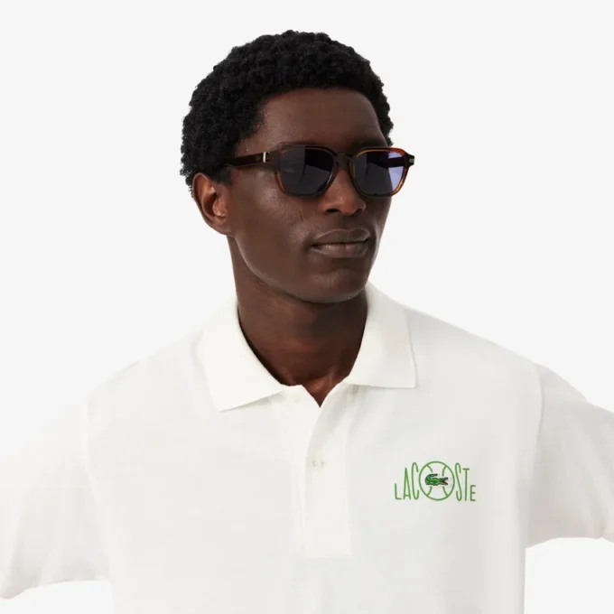 Classic Fit Graphic Branding Polo