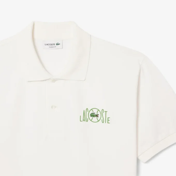 Classic Fit Graphic Branding Polo