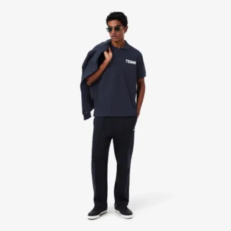 Classic Fit Printed Petit Piqua Polo