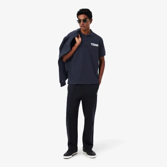 Classic Fit Printed Petit Piqua Polo