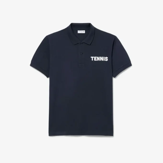 Classic Fit Printed Petit Piqua Polo