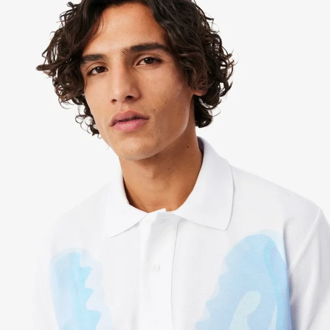 Classic Fit Printed Piqua Polo