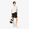 Classic Fit Ribbed Knit Polo