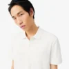 Classic Fit Ribbed Knit Polo