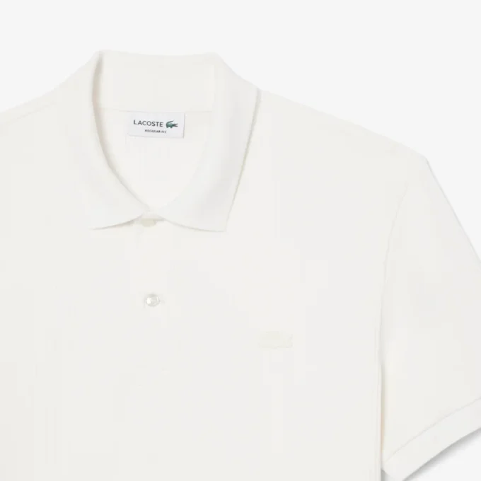 Classic Fit Ribbed Knit Polo