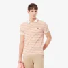 Classic Fit Striped Petit Piqua Polo