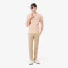 Classic Fit Striped Petit Piqua Polo