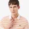 Classic Fit Striped Petit Piqua Polo