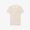Classic Fit Striped Petit Piqua Polo