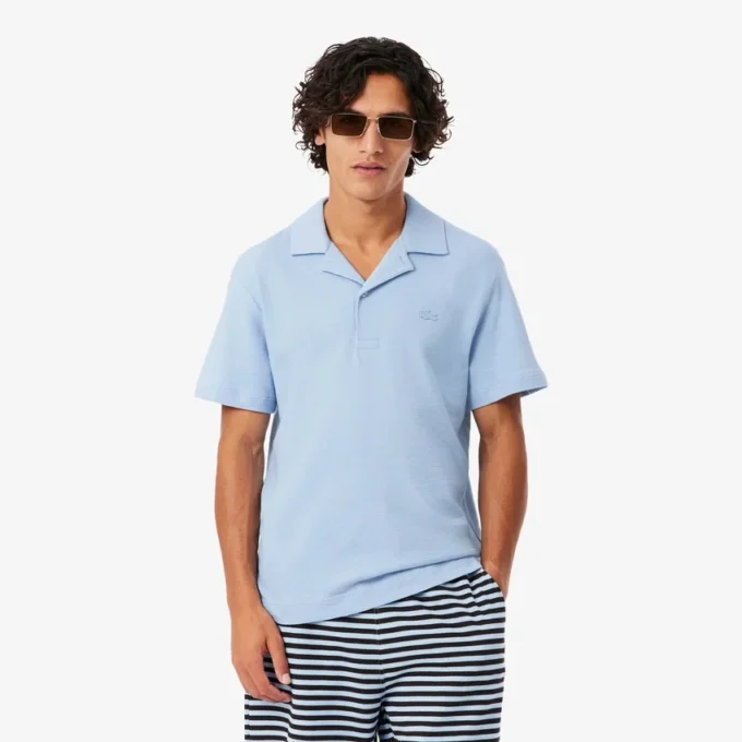 Classic Fit Textured Polo