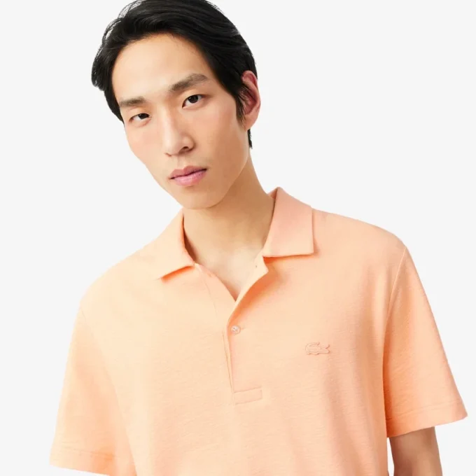 Classic Fit Textured Polo