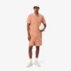 Classic Fit Textured Striped Polo