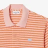 Classic Fit Textured Striped Polo