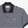 Classic Fit Textured Striped Polo