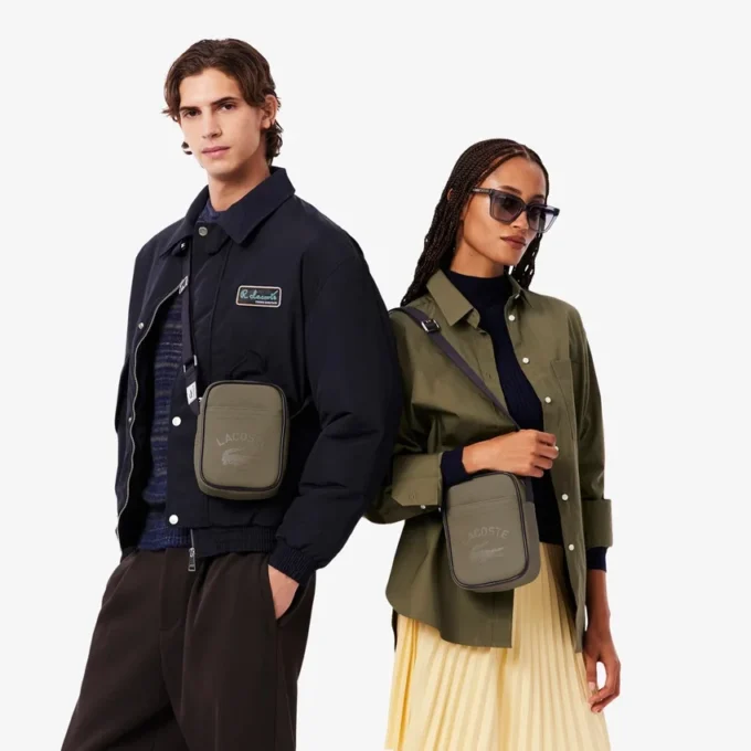 Club 1930 Petit Piqua Effect Vertical Satchel