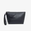 Club Lacoste Grain Leather Clutch