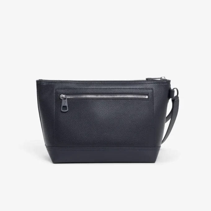 Club Lacoste Grain Leather Clutch