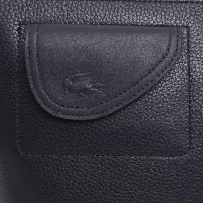 Club Lacoste Grain Leather Clutch