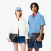 Club Lacoste Grain Leather Clutch