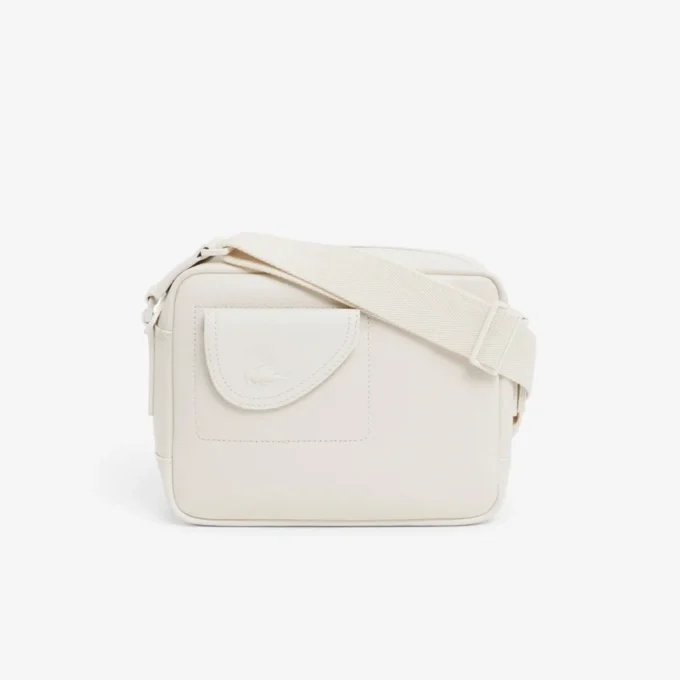 Club Lacoste Grain Leather Satchel