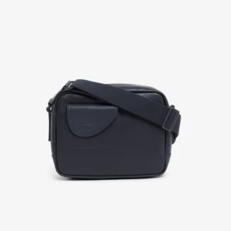 Club Lacoste Grain Leather Satchel