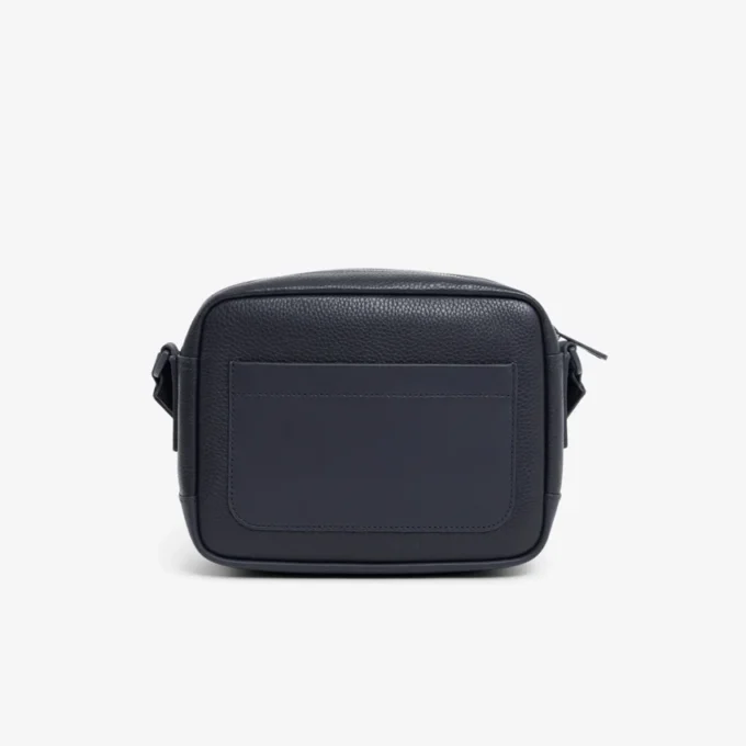 Club Lacoste Grain Leather Satchel