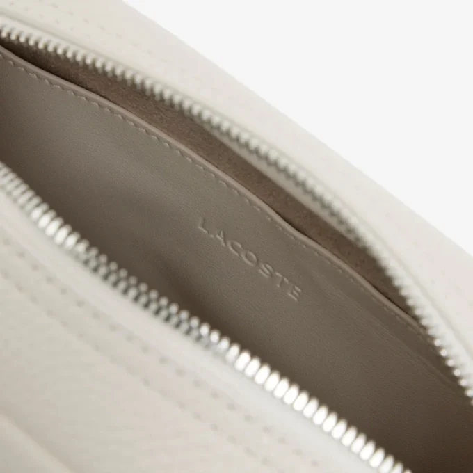Club Lacoste Grain Leather Satchel