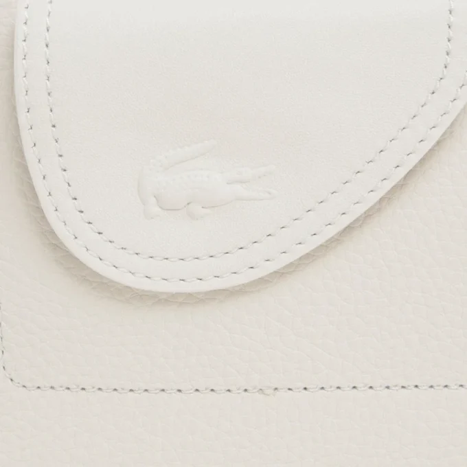 Club Lacoste Grain Leather Satchel