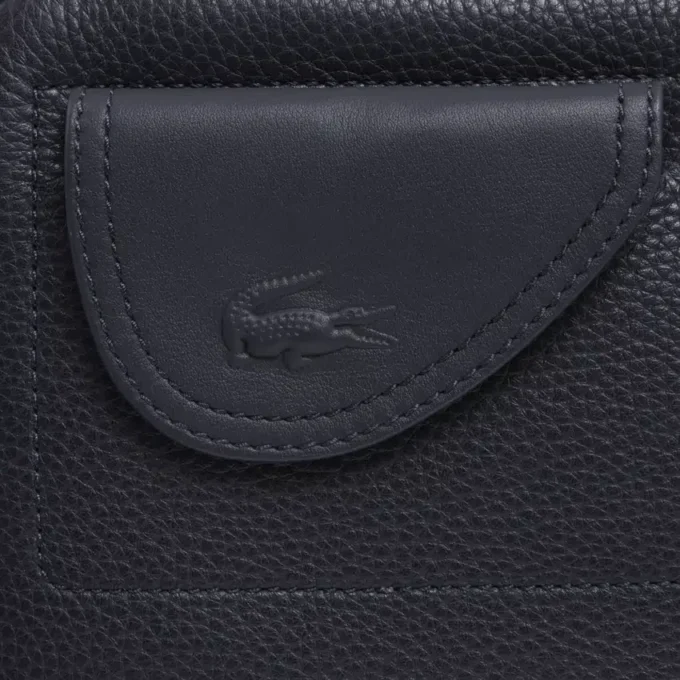 Club Lacoste Grain Leather Satchel