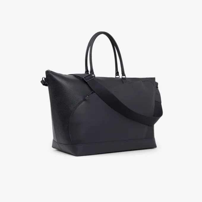 Club Lacoste Grain Leather Weekend Bag