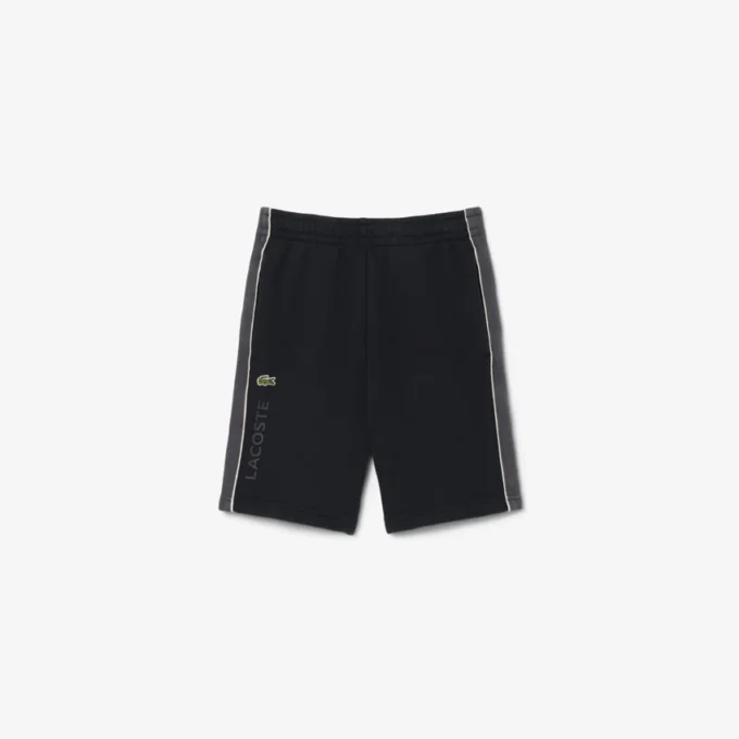 Colorblock Fleece Shorts