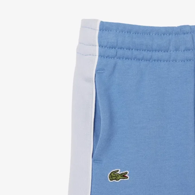 Colorblock Fleece Shorts