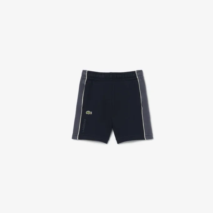 Colorblock Fleece Shorts