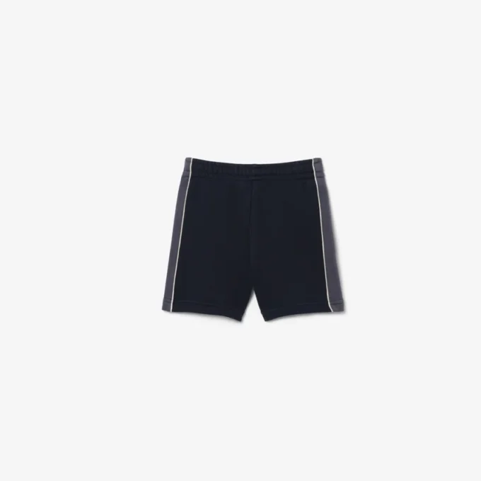 Colorblock Fleece Shorts
