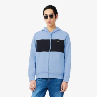 Colorblock Zipped Hoodie