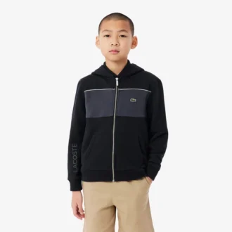 Colorblock Zipped Hoodie