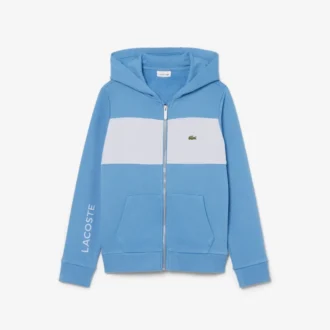 Colorblock Zipped Hoodie