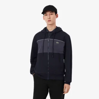 Colorblock Zipped Hoodie